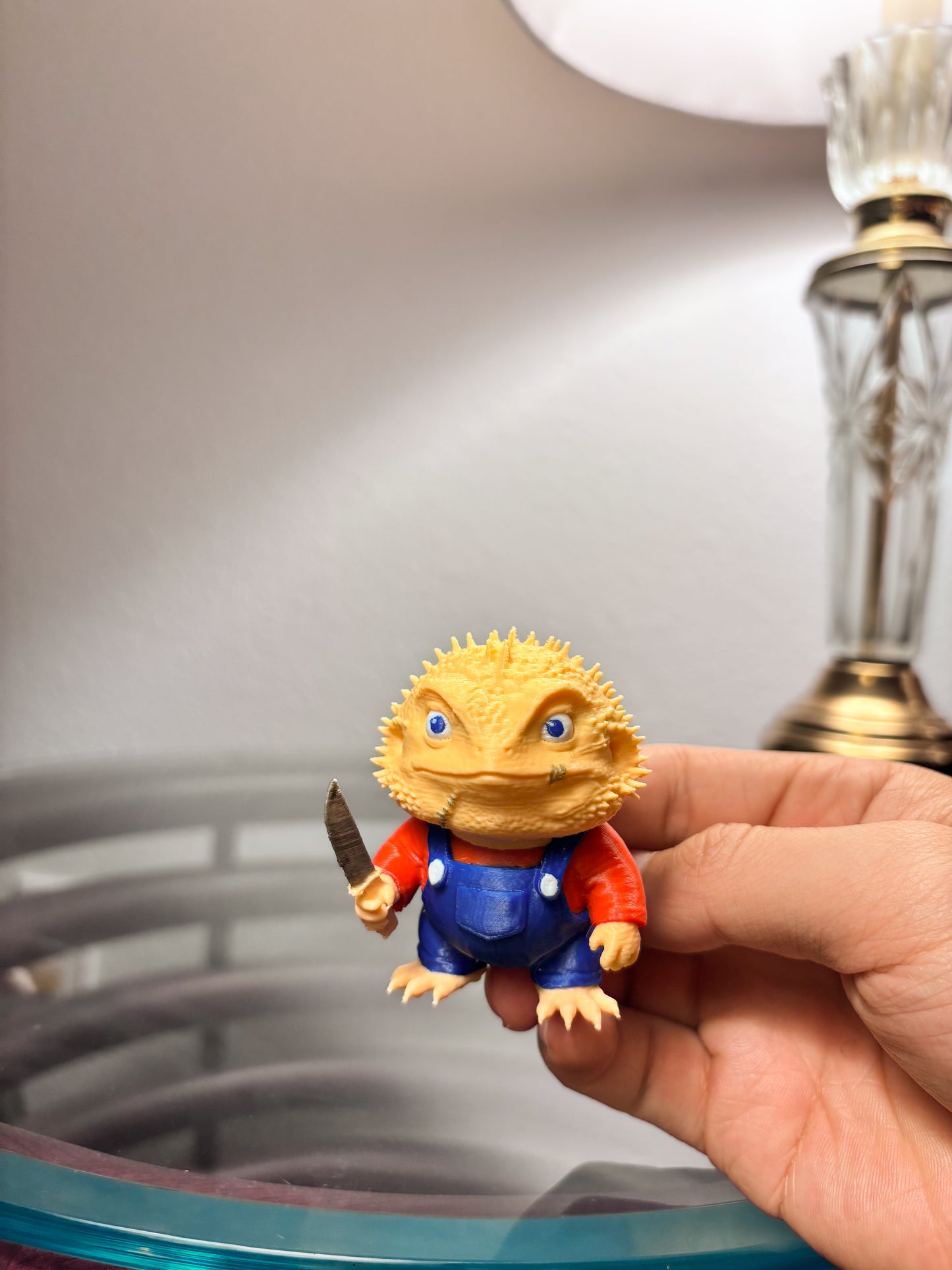 Chucky Bearded Dragon Figure