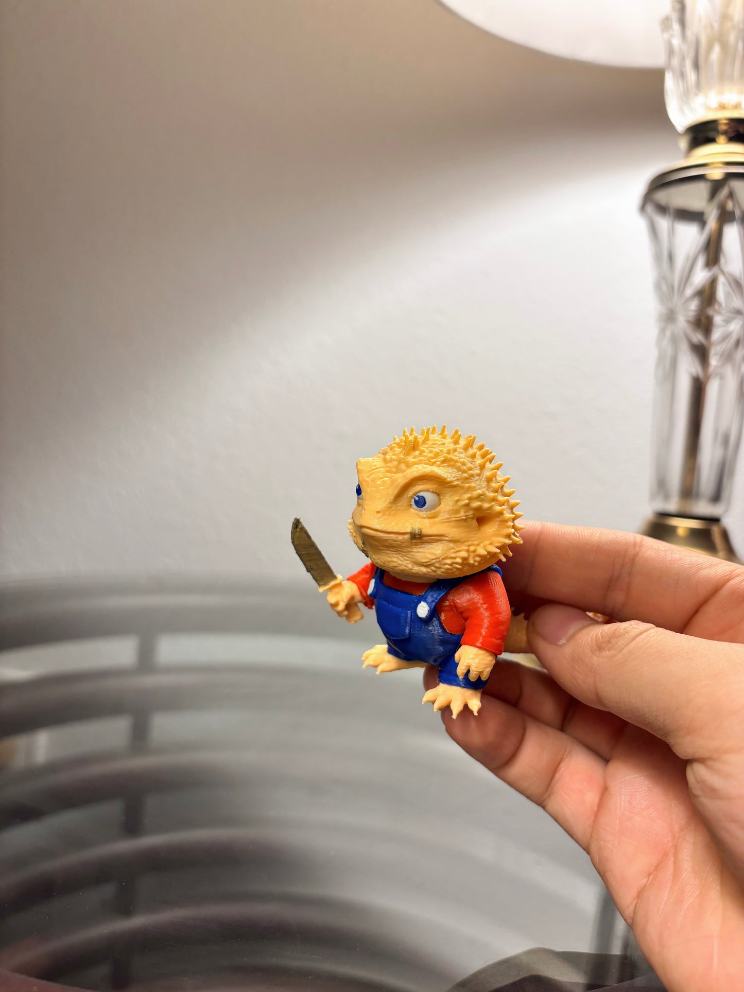 Chucky Bearded Dragon Figure